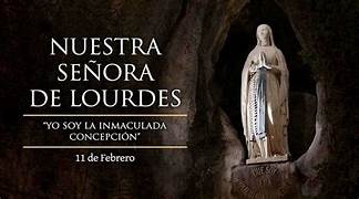 INFINITAS BENDICIONES DE LA VIRGEN DE LOURDES PARA CARMEN SOFIA