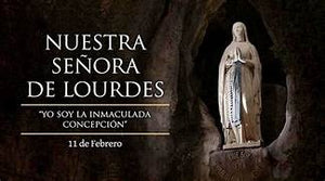 INFINITAS BENDICIONES DE LA VIRGEN DE LOURDES PARA CARMEN SOFIA